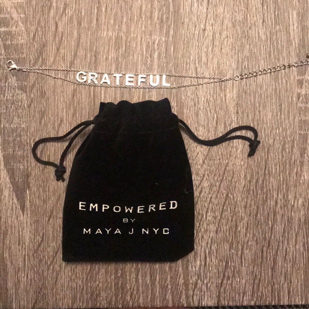 “Grateful” bracelet